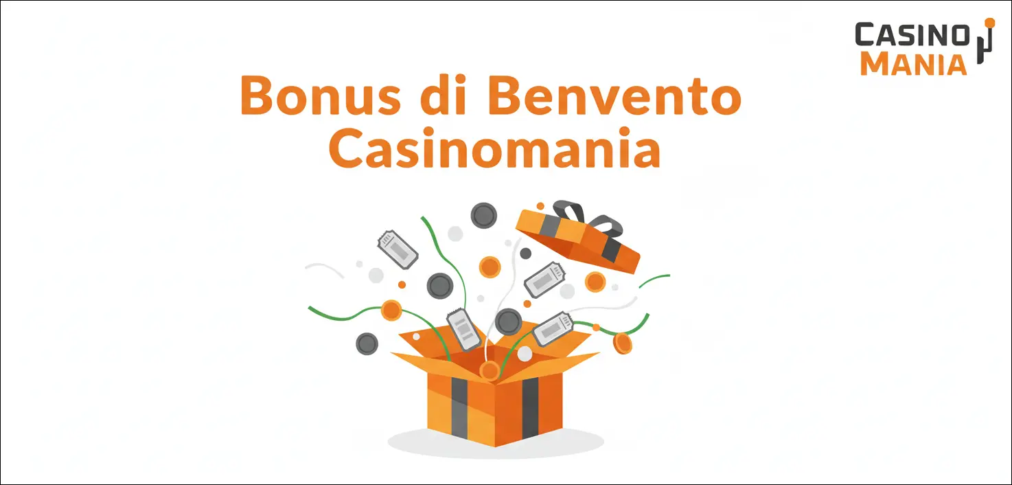 Bonus di Benvenuto Casinomania
