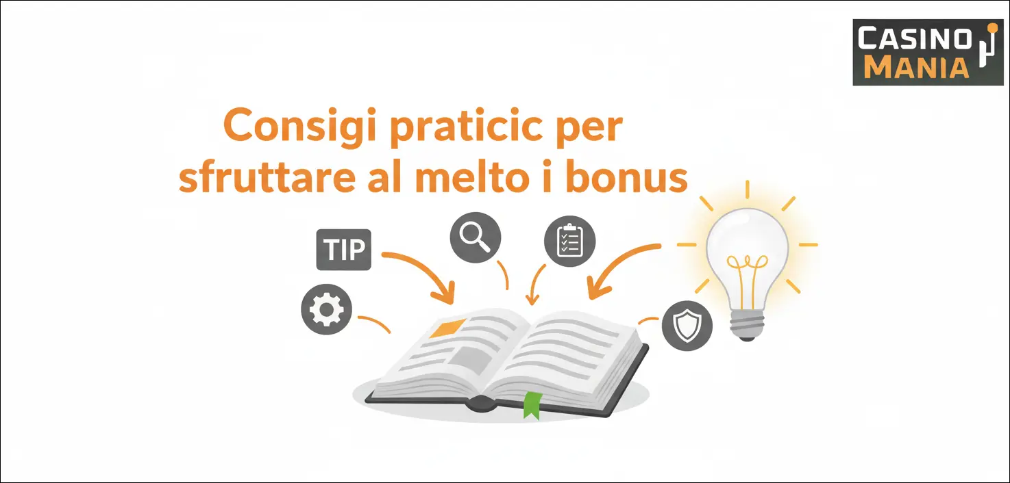 Consigli pratici per sfruttare al meglio i bonus