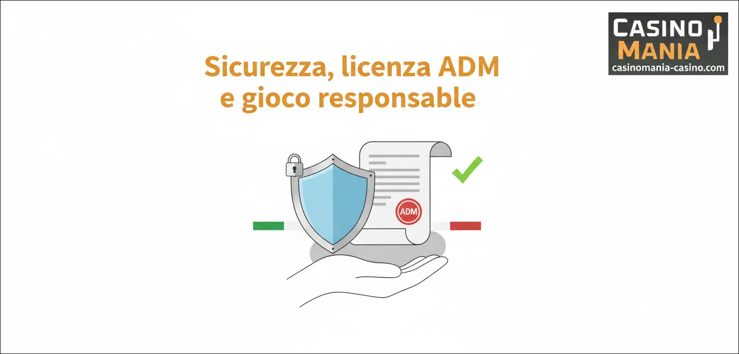Sicurezza, licenza ADM e gioco responsabile
